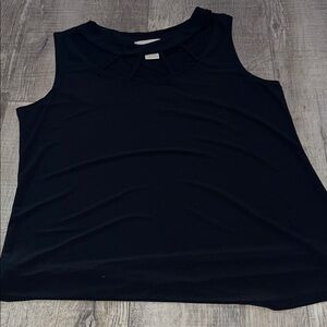 Chic Black Sleeveless Tank Top